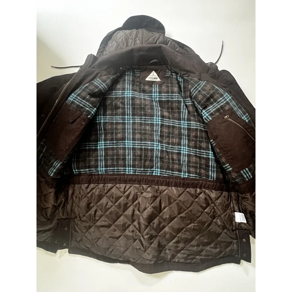 Ridgecut Women's Quilted Fleece-Lined Sand‎ Duck Barn Coat Size 2XL